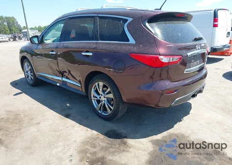 2013 Infiniti Jx35 from USA, damaged, VIN 5N1AL0MM5DC325543